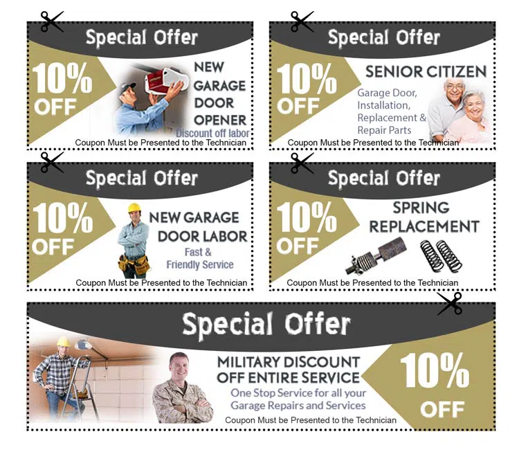 United Garage Door Service Richton Park, IL 708-668-4027 - Coupon